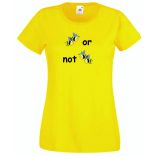 Humor, 2 bees or not 2 bees női rövid ujjú póló