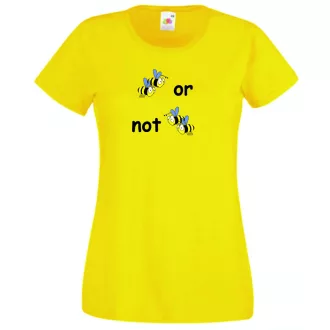 Humor, 2 bees or not 2 bees női rövid ujjú póló