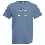 Vicces! Two bees or not two bees, méhecske - mintás férfi rövid ujjú póló