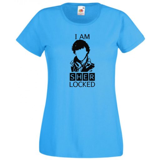 I am Sher Locked, Sherlock női rövid ujjú póló