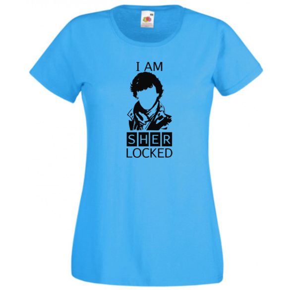 I am Sher Locked, Sherlock női rövid ujjú póló