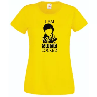 I am Sher Locked, Sherlock női rövid ujjú póló