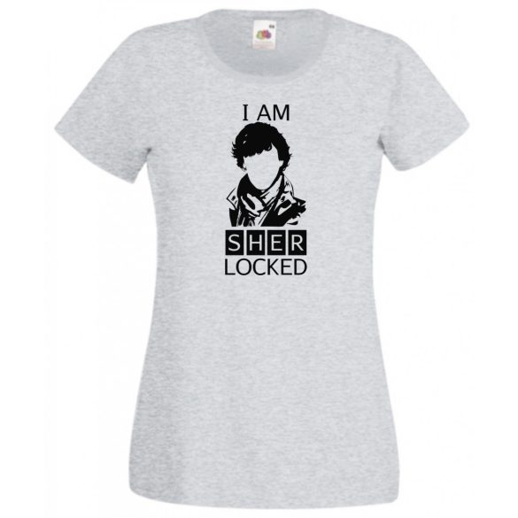I am Sher Locked, Sherlock női rövid ujjú póló