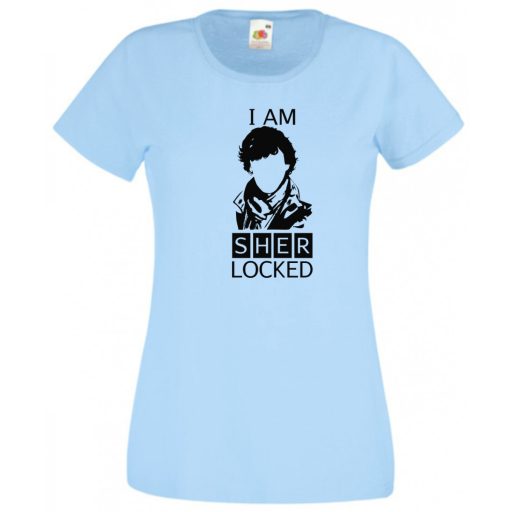 I am Sher Locked, Sherlock női rövid ujjú póló