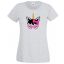Szemüveges unikornis, unicorn with glasses női rövid ujjú póló
