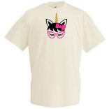 Szemüveges unikornis, unicorn with glasses férfi rövid ujjú póló