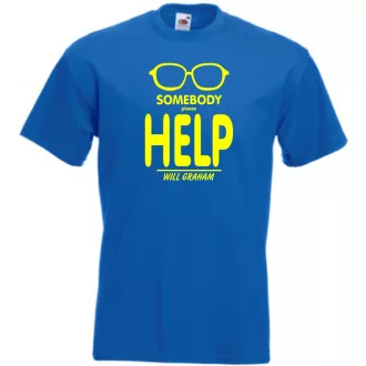   Somebody please help Will Graham, Hannibal férfi rövid ujjú póló