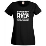 Somebody please help, Kérem valaki segítsen... W.Graham, Hannibal női rövid ujjú póló