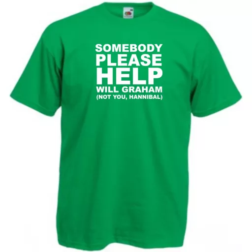 Valaki kérem segítsen, Somebody please help - Hannibal férfi rövid ujjú póló