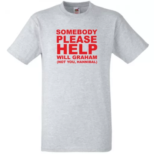 Valaki kérem segítsen, Somebody please help - Hannibal férfi rövid ujjú póló