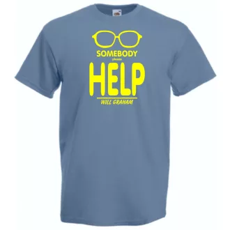   Somebody please help Will Graham, Hannibal férfi rövid ujjú póló