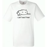 Humoros, I can't adult today férfi rövid ujjú póló