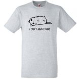 Humoros, I can't adult today férfi rövid ujjú póló