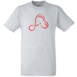 Made with love, szeretettel készítve férfi rövid ujjú póló