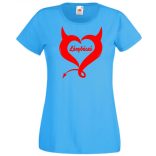 Ördögien jó lánybúcsú női rövid ujjú póló