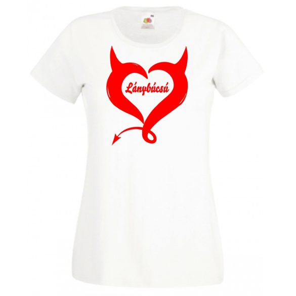 Ördögien jó lánybúcsú női rövid ujjú póló