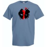 Wade Wilson álarca férfi rövid ujjú póló