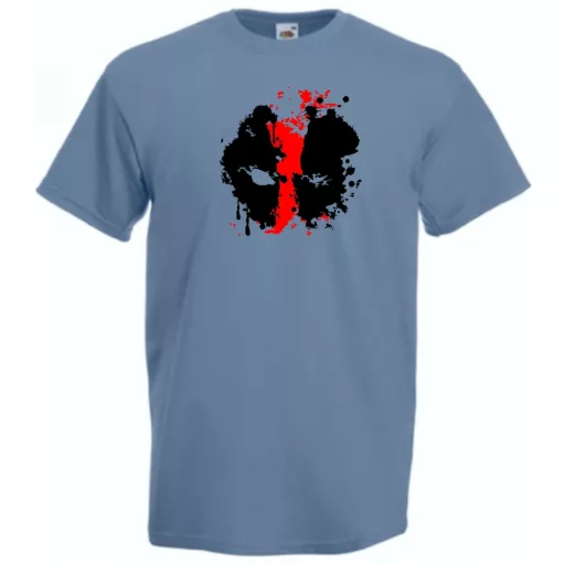 Wade Wilson álarca férfi rövid ujjú póló