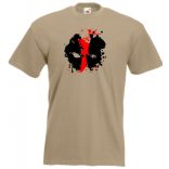 Wade Wilson álarca férfi rövid ujjú póló