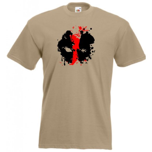 Wade Wilson álarca férfi rövid ujjú póló