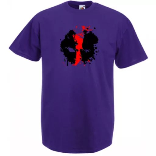 Wade Wilson álarca férfi rövid ujjú póló