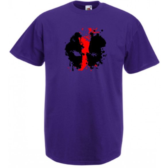 Wade Wilson álarca férfi rövid ujjú póló