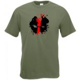 Wade Wilson álarca férfi rövid ujjú póló