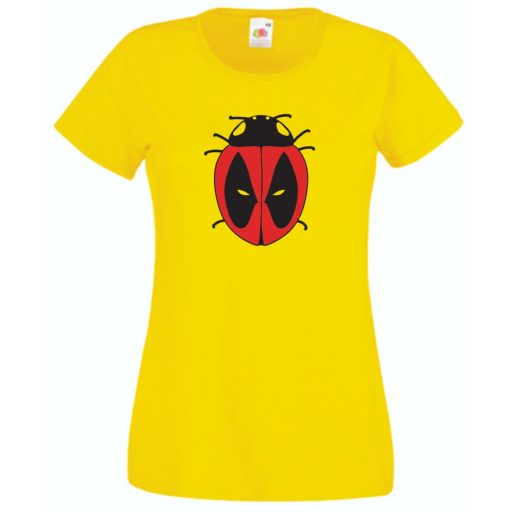 Vicces, Dead Bug, deadpool női rövid ujjú póló