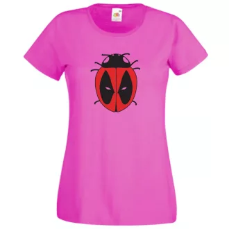 Vicces, Dead Bug, deadpool női rövid ujjú póló