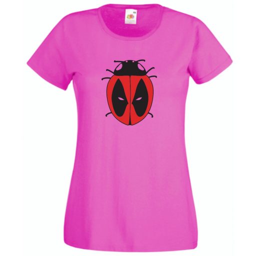 Vicces, Dead Bug, deadpool női rövid ujjú póló