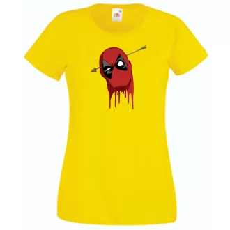 Fején talált... DeadPool női rövid ujjú póló