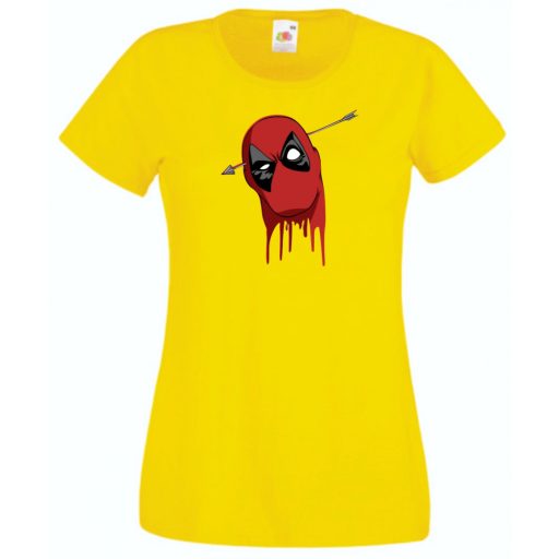 Fején talált... DeadPool női rövid ujjú póló