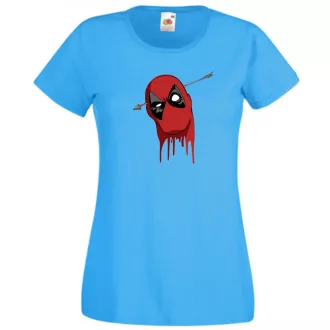 Fején talált... DeadPool női rövid ujjú póló