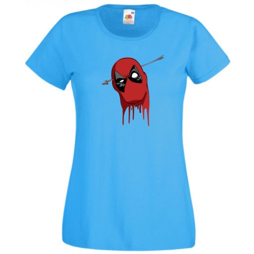 Fején talált... DeadPool női rövid ujjú póló