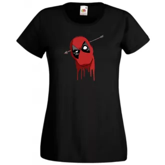 Fején talált... DeadPool női rövid ujjú póló