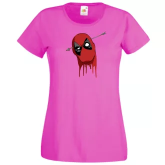 Fején talált... DeadPool női rövid ujjú póló