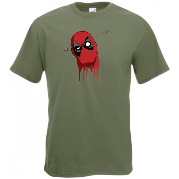 Vicces szuperhős férfi rövid ujjú póló