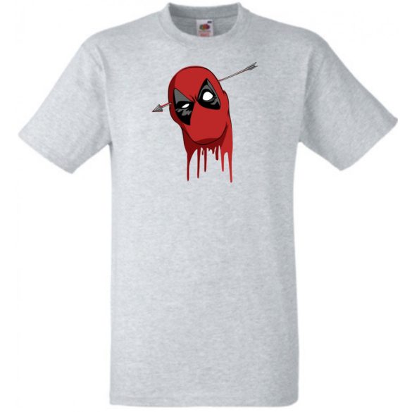 Vicces szuperhős férfi rövid ujjú póló