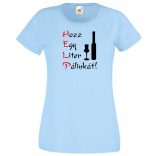 Humor, HELP, Hozz Egy Liter Pálinkát női rövid ujjú póló