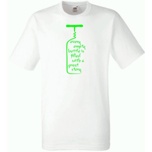 Borivóknak - minden üveg bor, nagyszerű történeteket rejt magába férfi rövid ujjú póló