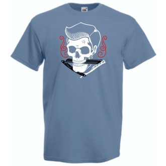   Fodrász, borbély vagyok mindhalálig férfi rövid ujjú póló