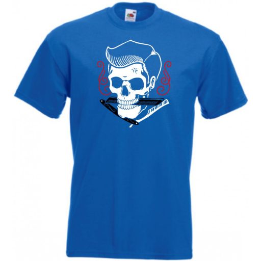 Fodrász, borbély vagyok mindhalálig férfi rövid ujjú póló