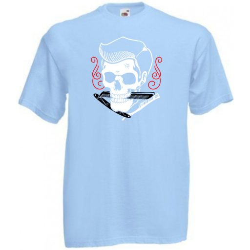 Fodrász, borbély vagyok mindhalálig férfi rövid ujjú póló