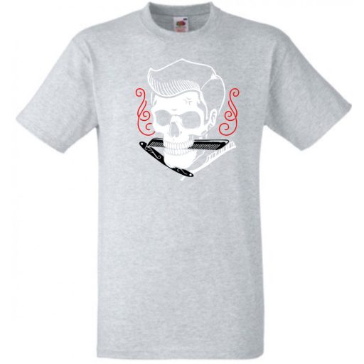 Fodrász, borbély vagyok mindhalálig férfi rövid ujjú póló