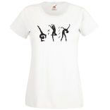 Balett, balett táncosok, életstílus női rövid ujjú póló