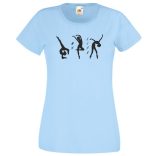 Balett, balett táncosok, életstílus női rövid ujjú póló