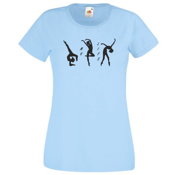 Balett, balett táncosok, életstílus női rövid ujjú póló