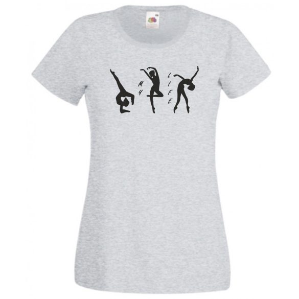 Balett, balett táncosok, életstílus női rövid ujjú póló