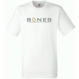 Bones, csontok felirat férfi rövid ujjú póló
