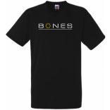 Bones, csontok felirat férfi rövid ujjú póló